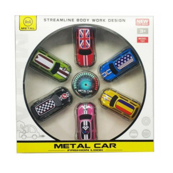 Set metalnih autića 