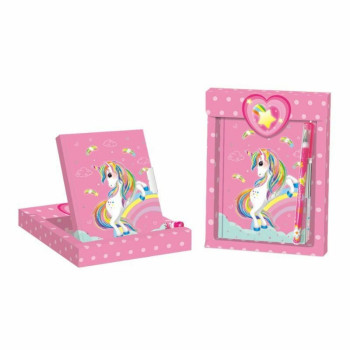 Dnevnik set sa ključićem Jednorog 