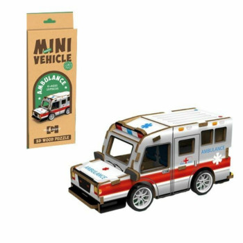 Drvene 3D puzzle Vozilo hitne pomoći 