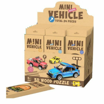 Drvene 3D puzzle Vozila 