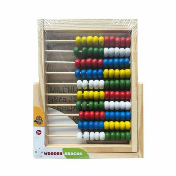 Drvena računaljka sa perlicama 