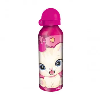 Aluminijumska flašica SCOOL - Cute Kitty 500ml 