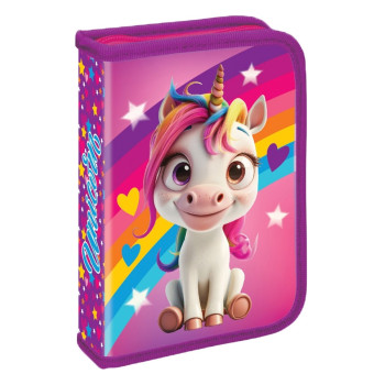 Puna pernica SCOOL 1 zip - Unicorn 