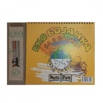 Ekološka bojanka + bojice 