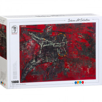 Puzzle 1000 SAC Petar Lubarda - Čovek i zveri 