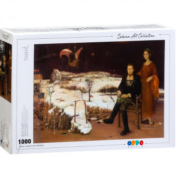 Puzzle 1000 SAC Milan Tucović - Čuvari sna 