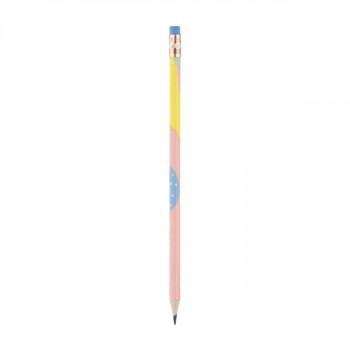 Grafitna olovka DELI HB Macaroon sa gumicom 