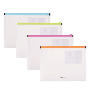 Fascikla A4 DELI Zip 