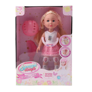 Lutka koja vozi rolere 