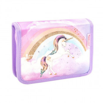 Prazna pernica BELMIL 1 zip - Rainbow Unicron 