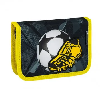 Prazna pernica BELMIL 1 zip - Football League Yellow 