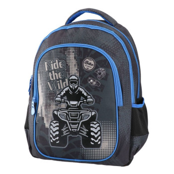 Školski ranac PLAY Smash - Wild Quad 