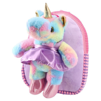 Ranac za vrtić Lush - Rainbow Unicorn 