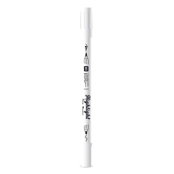 Metalik marker FUJI sa dva vrha - Beli 