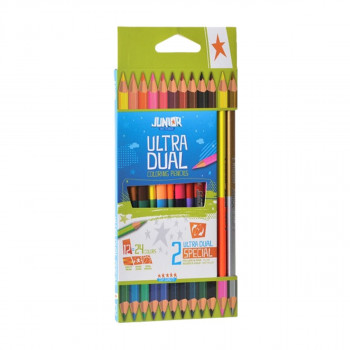 Drvene bojice 12 JUNIOR Ultra dual 