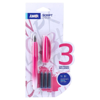 Penkalo JUNIOR Gradient sa tri patrone roze 
