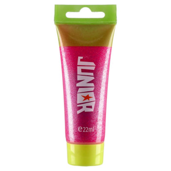 Tempera JUNOR glitter roze 22ml 