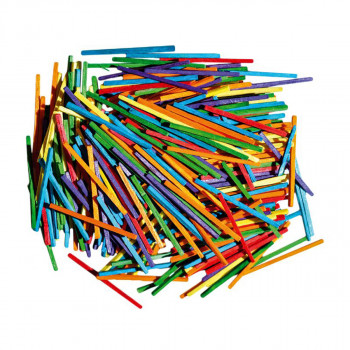 Drveni štapići u boji JUNIOR Crafty 