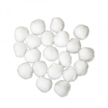 Pom Pom bela - Crafty deco 