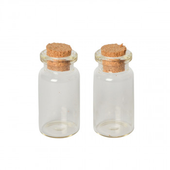 Mini staklene bočice - Crafty deco 7cm 