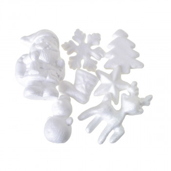 Novogodišnji miks od stiropora za dekoraciju 