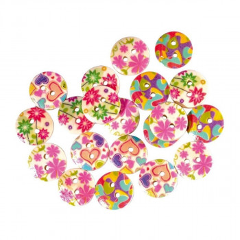 Dugmići CRAFT cvetni 