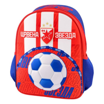 Ranac za vrtić PLAY 3D - Crvena Zvezda Fudbal 