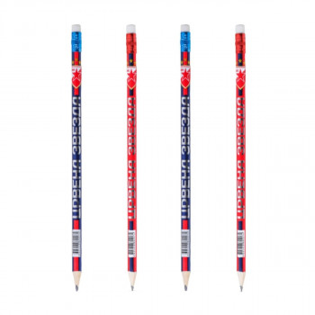 Grafitna olovka sa gumicom Crvena Zvezda 