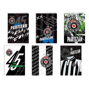 Sveska A5 kocke PLAY Partizan 