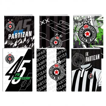 Sveska A4 kocke PLAY Partizan 
