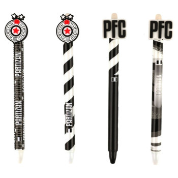 Hemijska olovka JUNIOR piši briši Partizan 