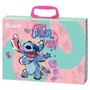 Koferče sa ručkom A4 PLAY - Stitch 