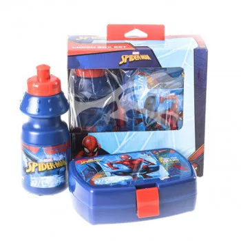 Lunch box kutija za užinu i flašica - Spider-Man set 