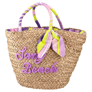 Torba za plažu ljubičasta 