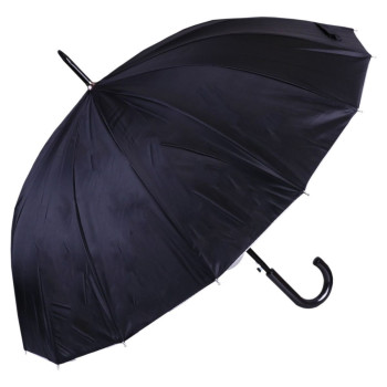 Crni kišobran štapni 