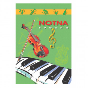 Notna sveska a4 mek povez 