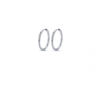 Minđuše LUCA BARRA Hoops 24 silver 