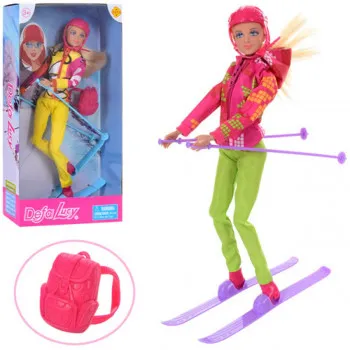Lutka DEFA na skijanju 