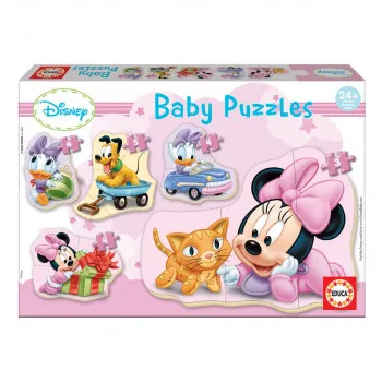 Puzzle EDUCA Baby Minnie 3-5 