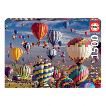 Puzzle EDUCA 1500 Globus Aerostico 