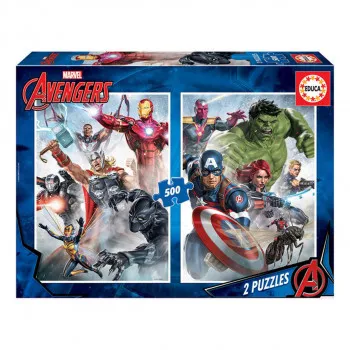 Puzzle EDUCA 500x2 Avengers 