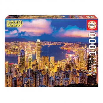 Puzzle EDUCA 1000 Hong Kong Sky 