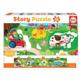 Puzzle story EDUCA Farm 