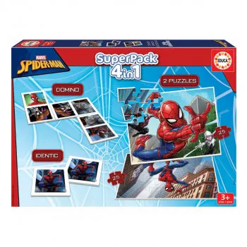 Puzzle EDUCA 4u1 Spiderman superpack 