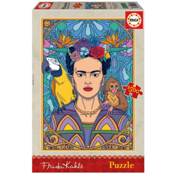 Puzzle EDUCA 1500 Frida Kahlo 