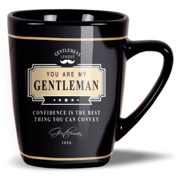 Šolja GENTLEMAN Confidence is the best thing you can convey 