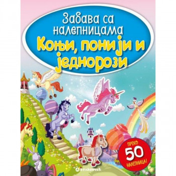 Zabava sa nalaepnicama konji poniji i jednorozi VULKAN 