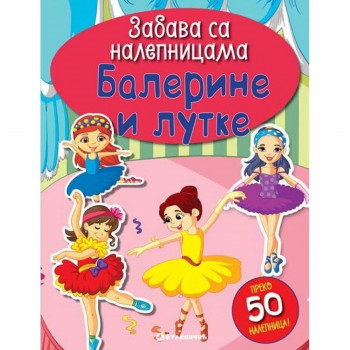 Zabava sa nalepnicama balerine i lutke VULKAN 