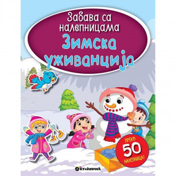 Zabava sa nalepnicama zimska uživancija VULKAN 