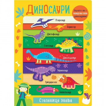 Stepenice znanja dinosauri VULKAN 